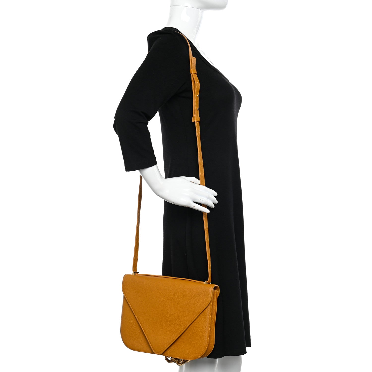 Bottega Veneta Calfskin Mount Envelope Bag Cob 2 of 12