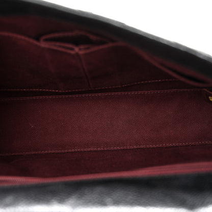 Chanel Crumpled Grained Calfskin Medium CC Crave Flap Black 5 of 15