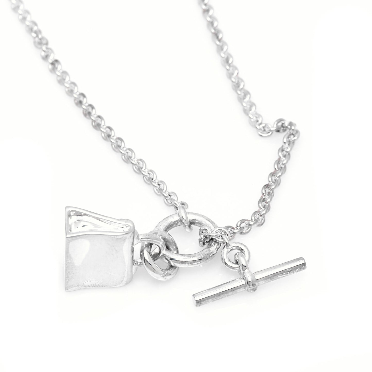 Sterling Silver Kelly Charm Pendant Necklace