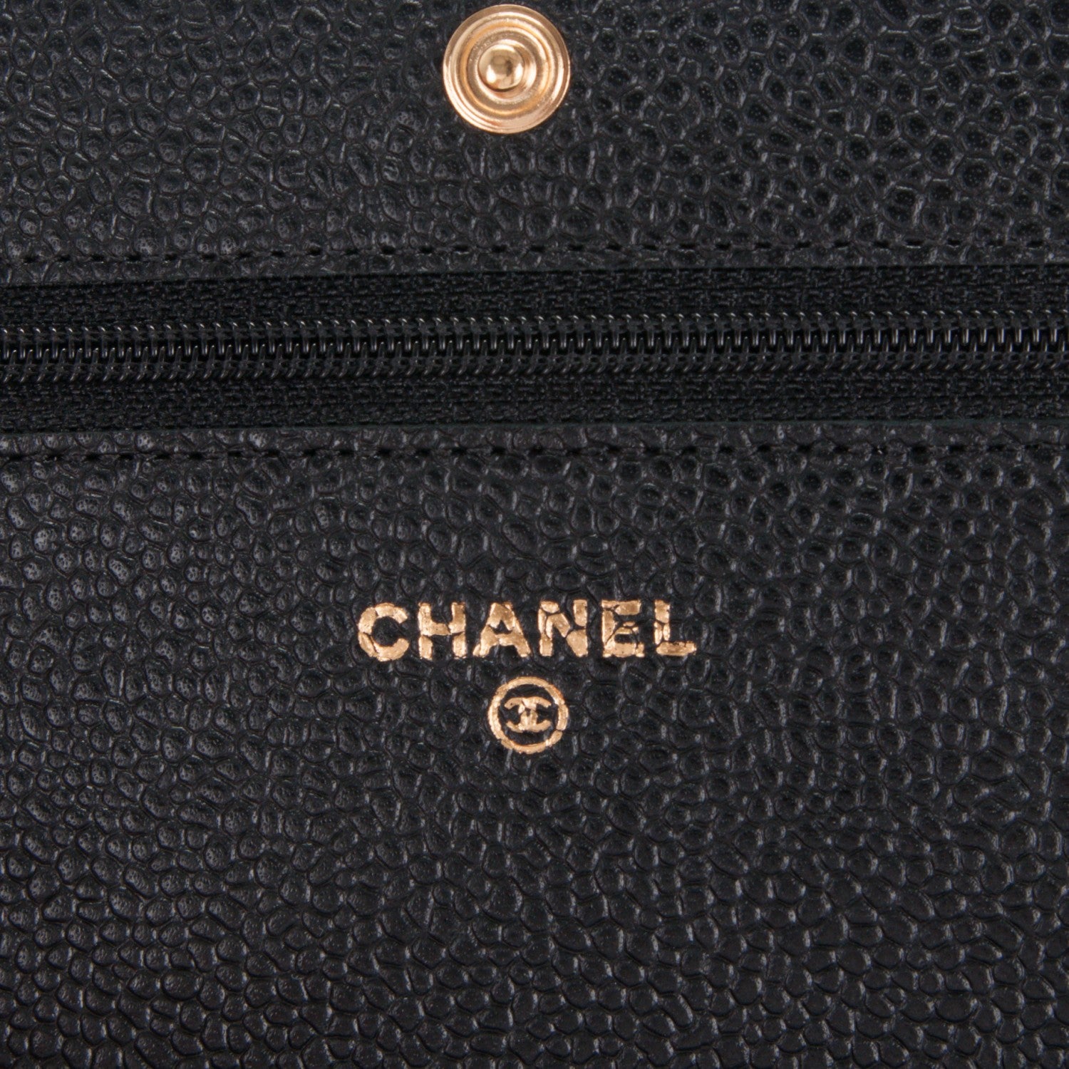 Chanel Caviar Quilted Wallet On Chain WOC Black 6 of 8