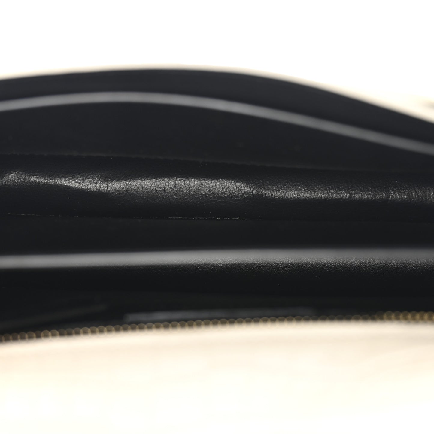 Calfskin Crocodile Embossed Monogram Cassandra Clasp Bag Crema Soft