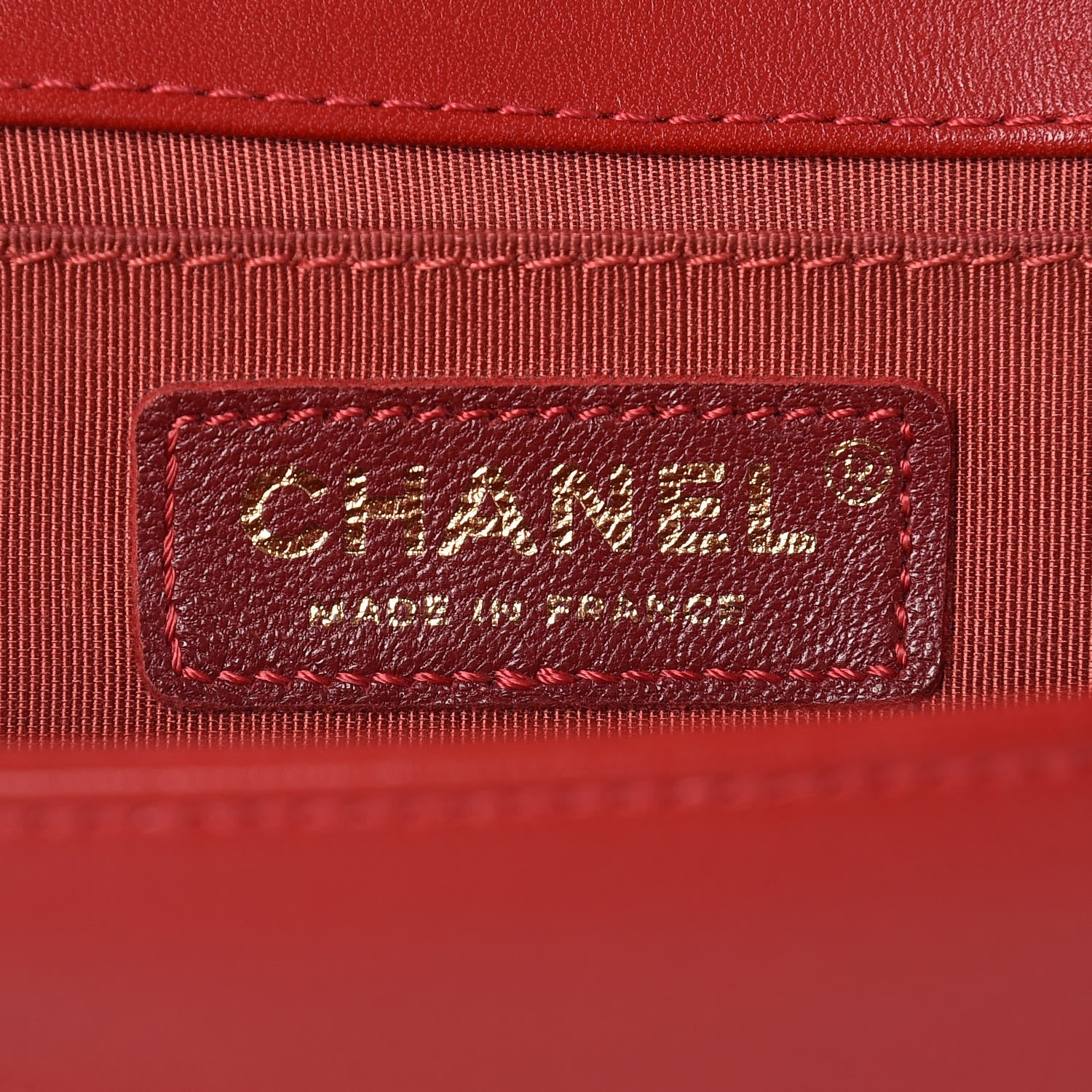 Chanel Lambskin Quilted Medium Boy Flap Red 8 of 13