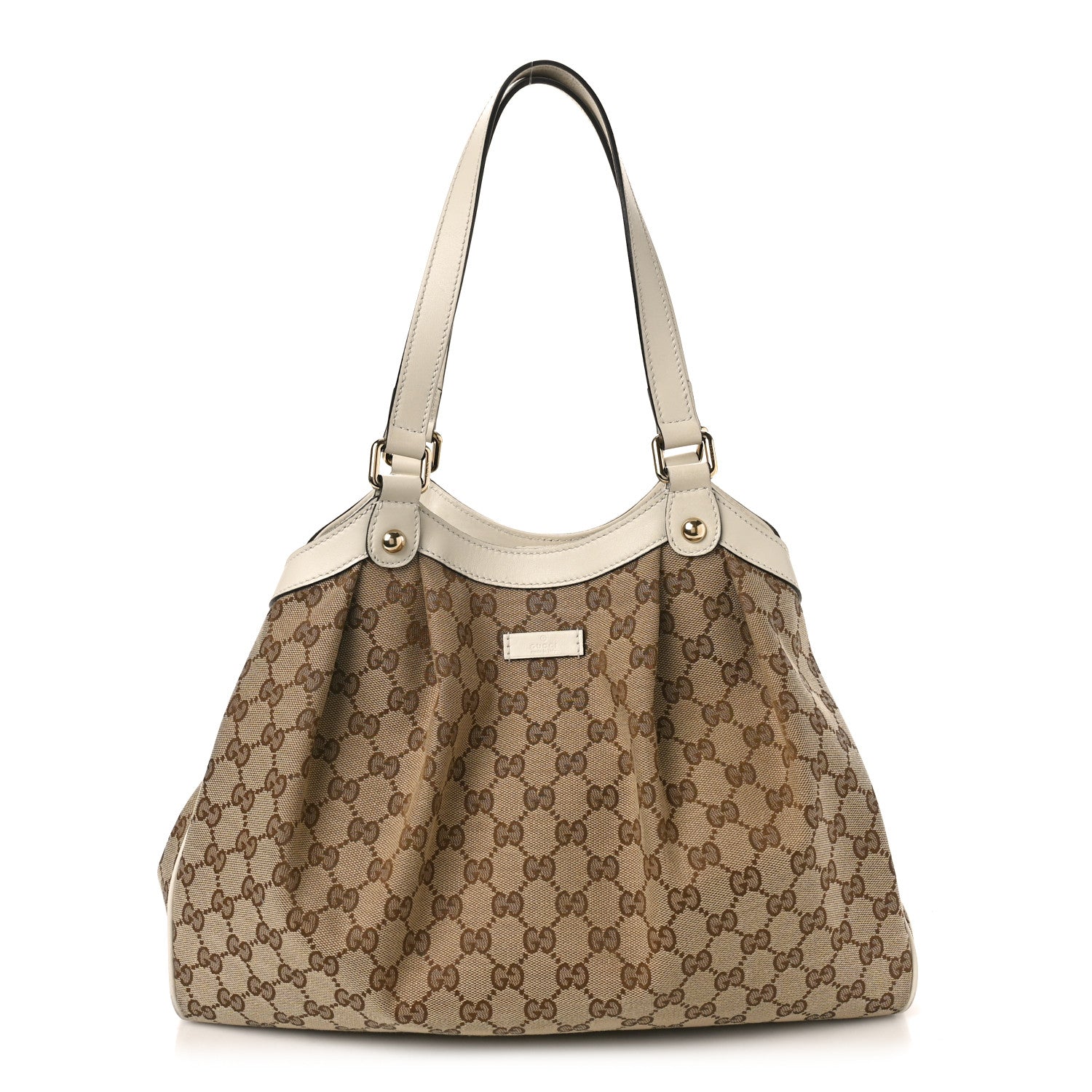 Gucci Monogram Shoulder Bag White 1 of 10