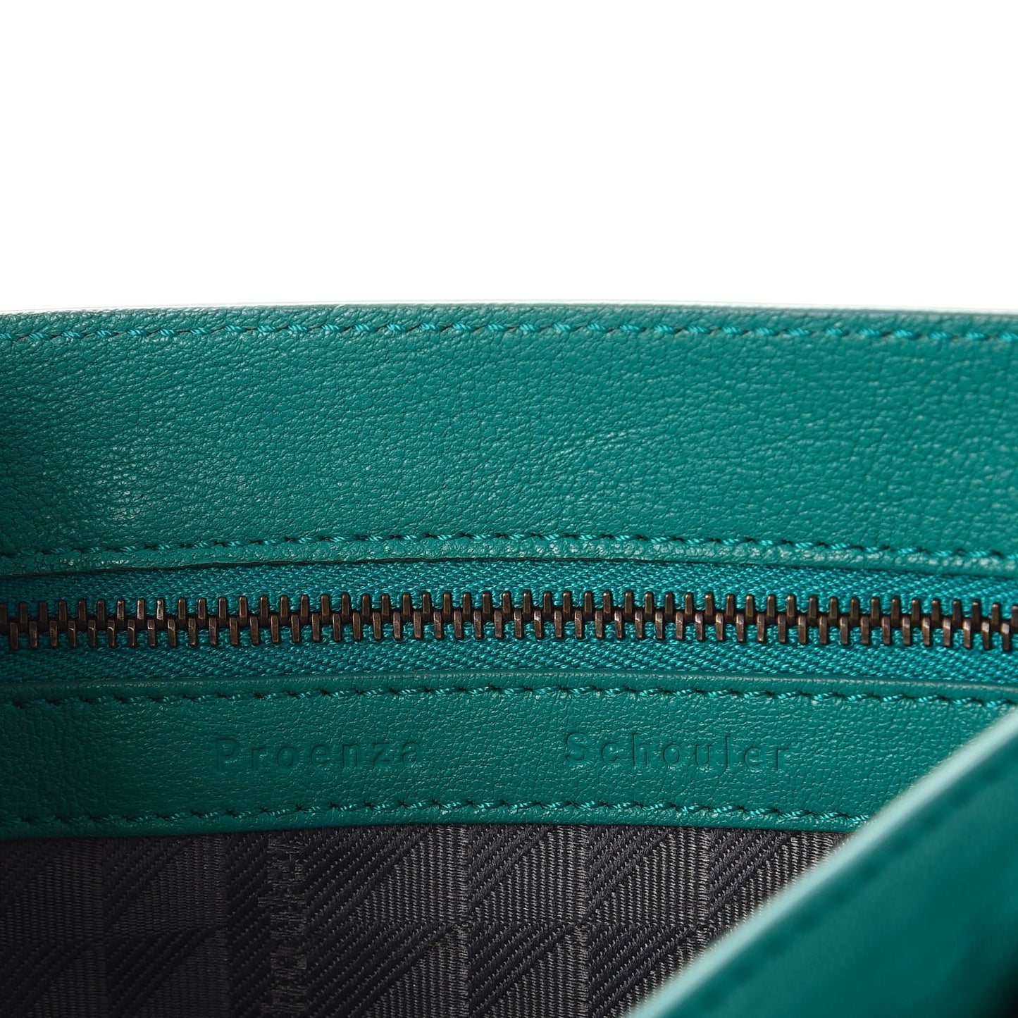 Lambskin PS1 Mini Pouch Messenger Bag Aqua