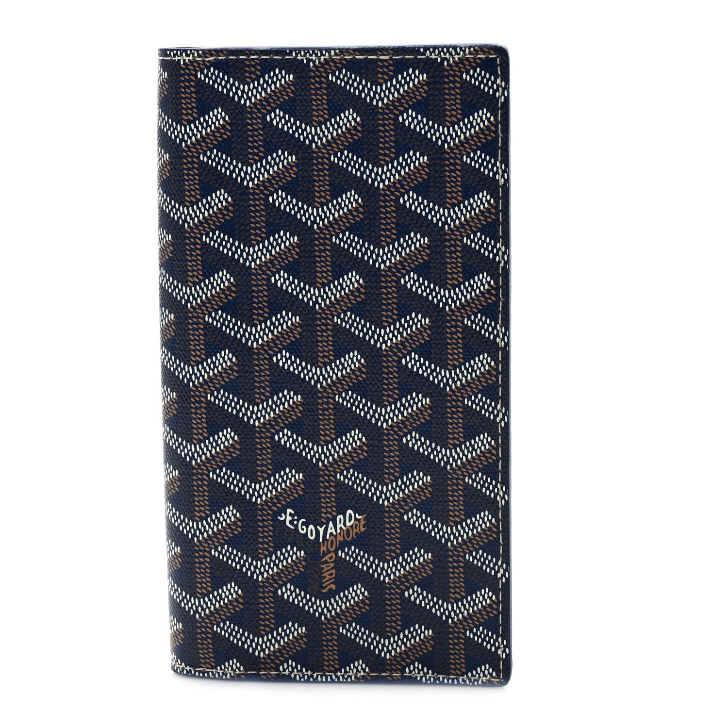 Goyard Goyardine Saint-Lambert Wallet Navy 1 of 6