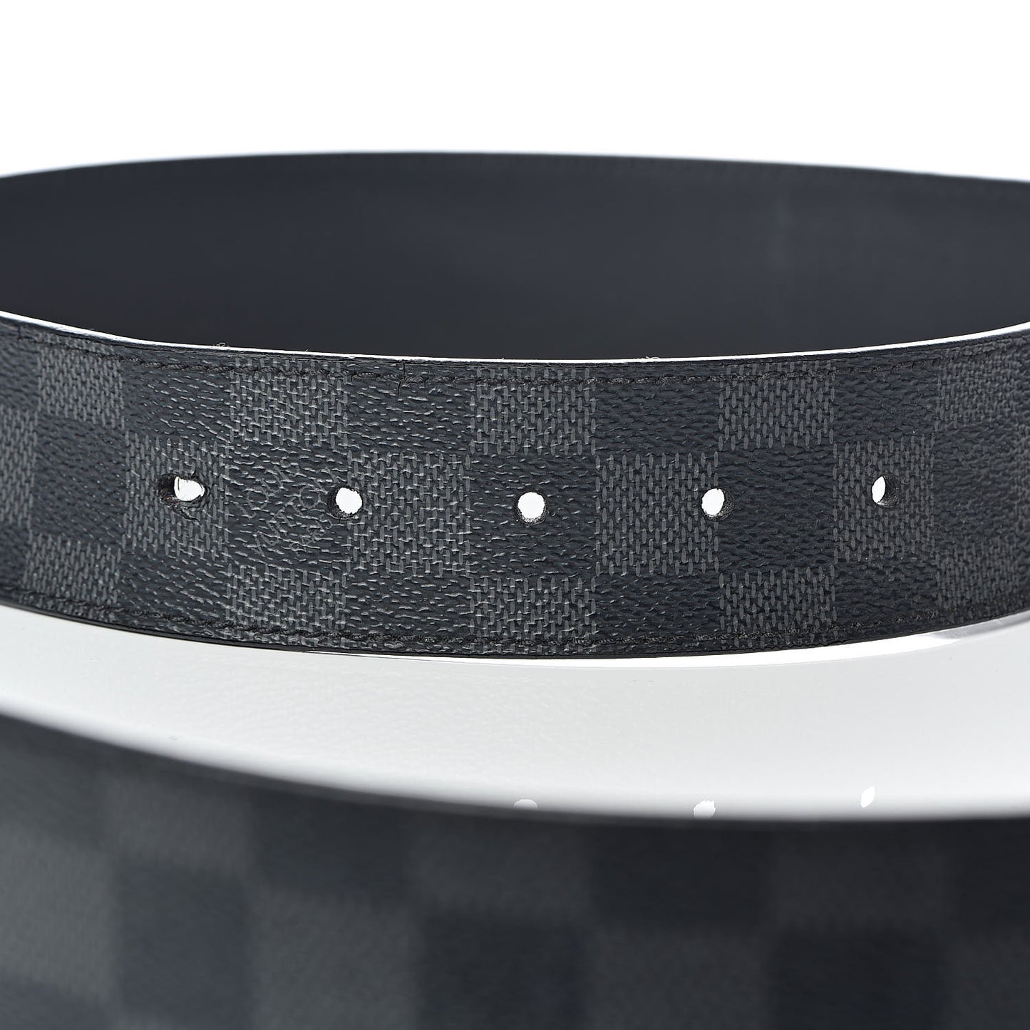 Damier Graphite 40mm LV Initiales Belt 110 44