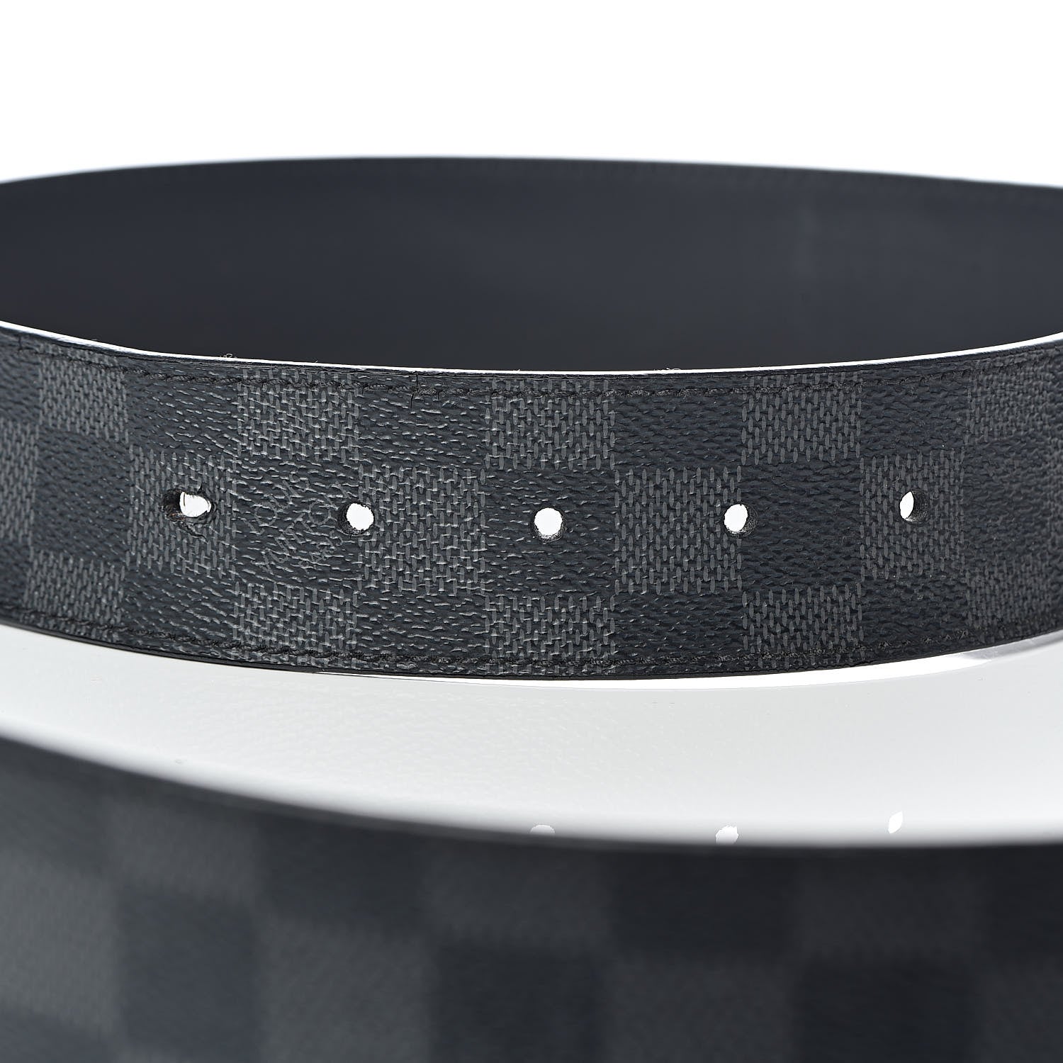 Louis Vuitton Damier Graphite 40mm LV Initiales Belt 110 44 6 of 12