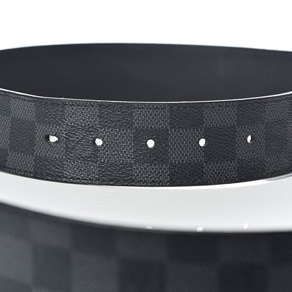 Louis Vuitton Damier Graphite 40mm LV Initiales Belt 110 44 6 of 12