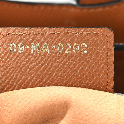 Christian Dior Grained Calfskin Saddle Bag Camello 7 of 9