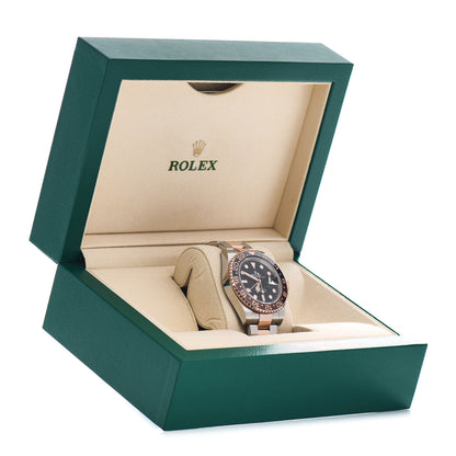 Rolex Stainless Steel 18K Everose Gold 40mm GMT-Master II Root Beer Watch 126711CHNR 5 of 5