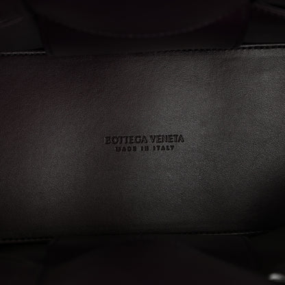 Bottega Veneta Foulard Intrecciato Pleated Medium Arco Tote Dark Mystic 7 of 11