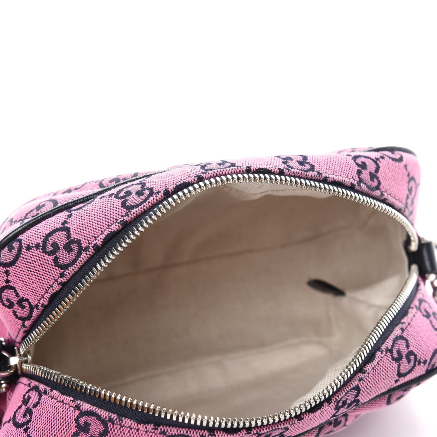 Monogram Multicolor Matelasse Diagonal Small GG Marmont Chain Shoulder Bag Pink Blue