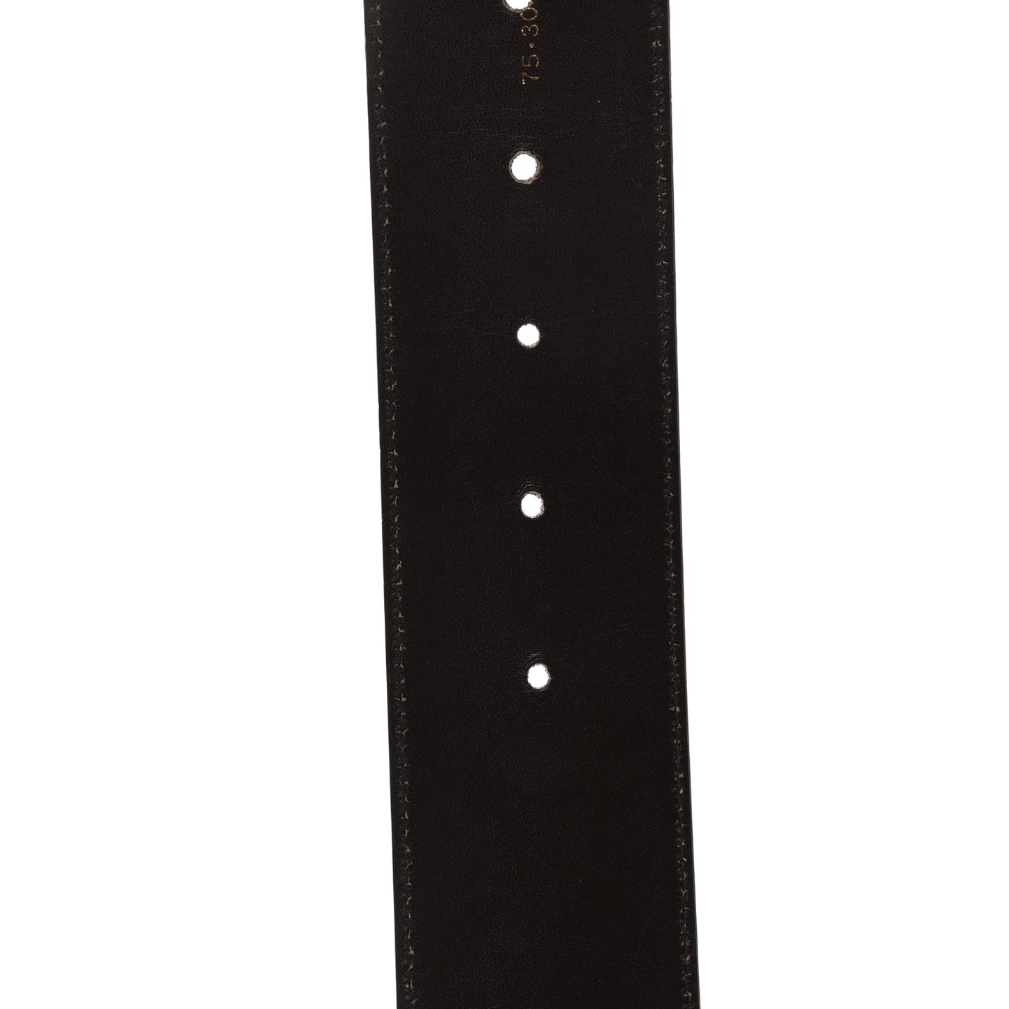 Patent Interlocking G Belt 75 30 Dark Brown