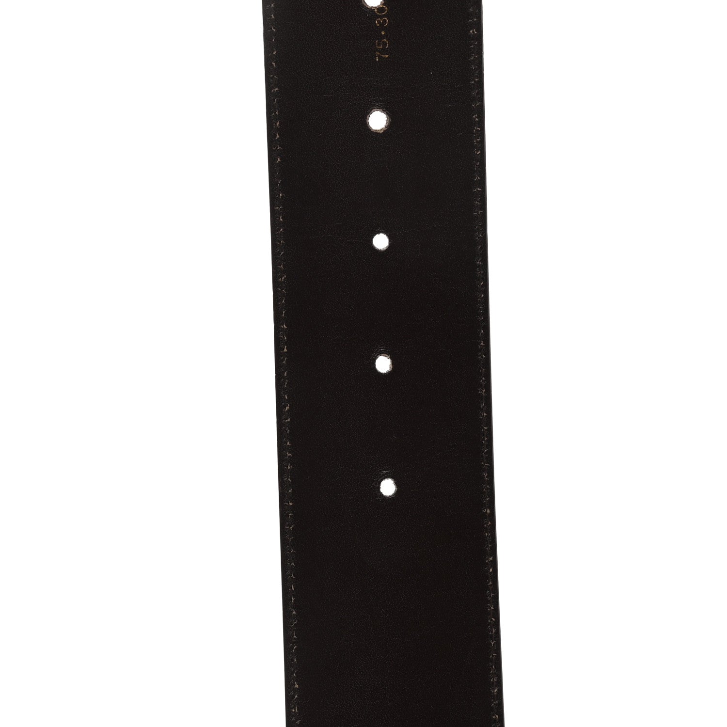 Gucci Patent Interlocking G Belt 75 30 Dark Brown 5 of 7