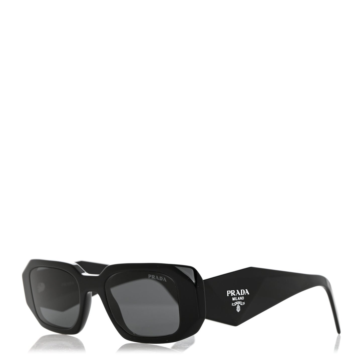Acetate Symbole Sunglasses SPR 17W Black