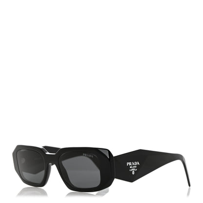 Prada Acetate Symbole Sunglasses SPR 17W Black 1 of 7