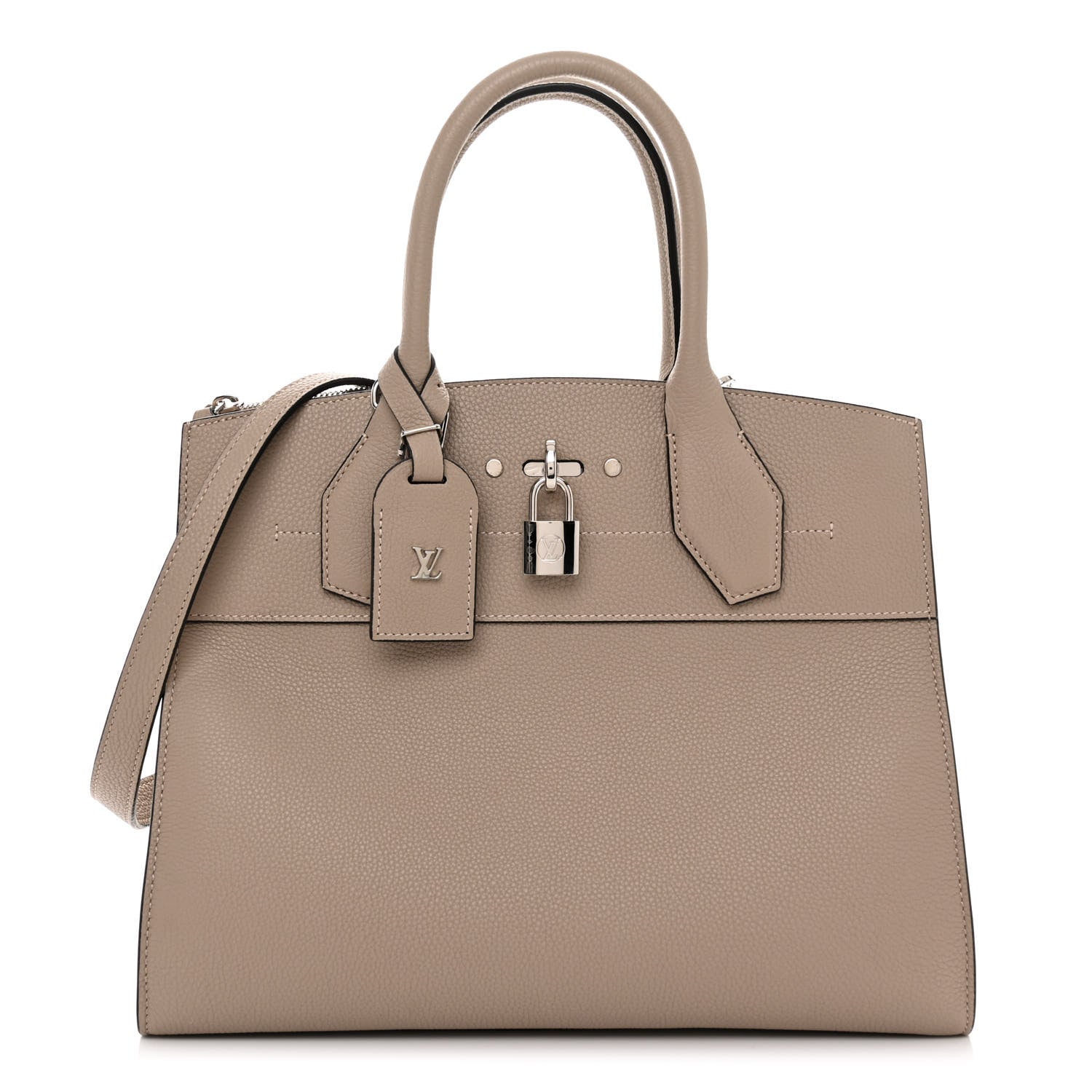 Louis Vuitton Taurillon City Steamer MM Galet 1 of 9