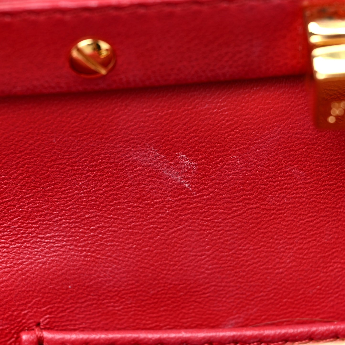Nappa Mini Peekaboo Iconic Satchel Fragola