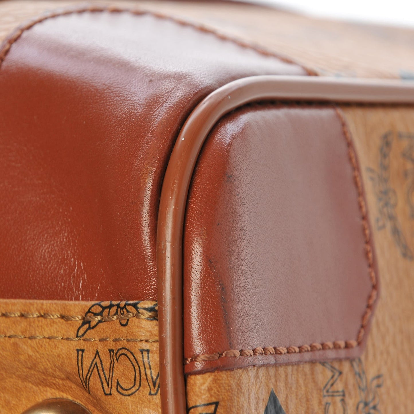 Visetos Top Handle Luggage Cognac