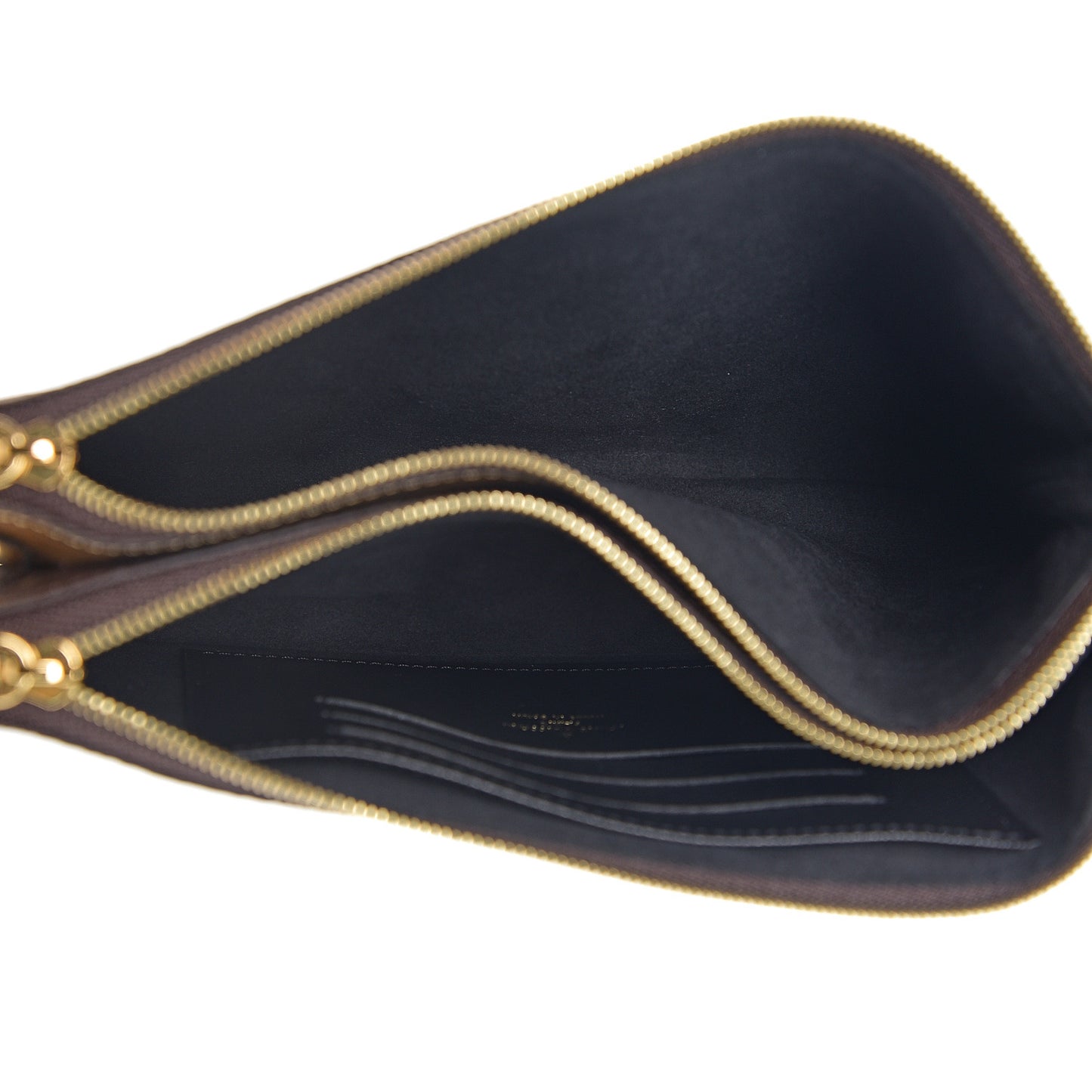 Reverse Monogram Giant Double Zip Pochette
