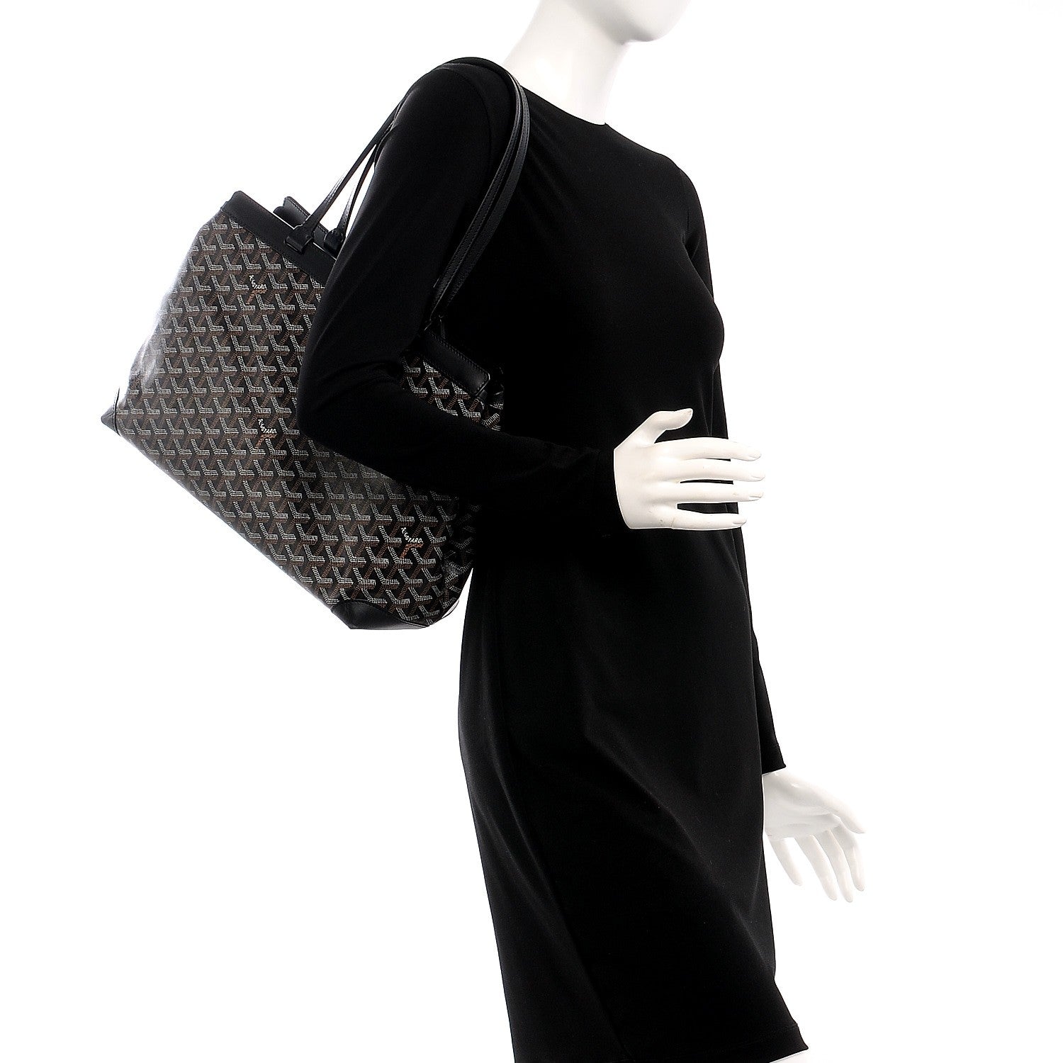 Goyard Goyardine Bellechasse PM Black 2 of 12