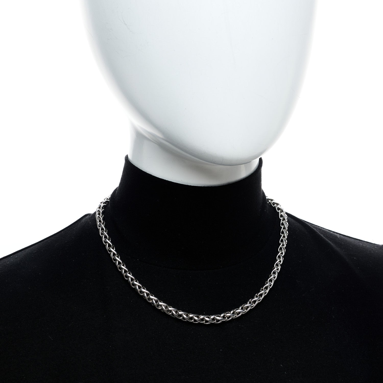 David Yurman Sterling Silver 14K Yellow Gold 6mm Wheat Chain Necklace 2 of 5