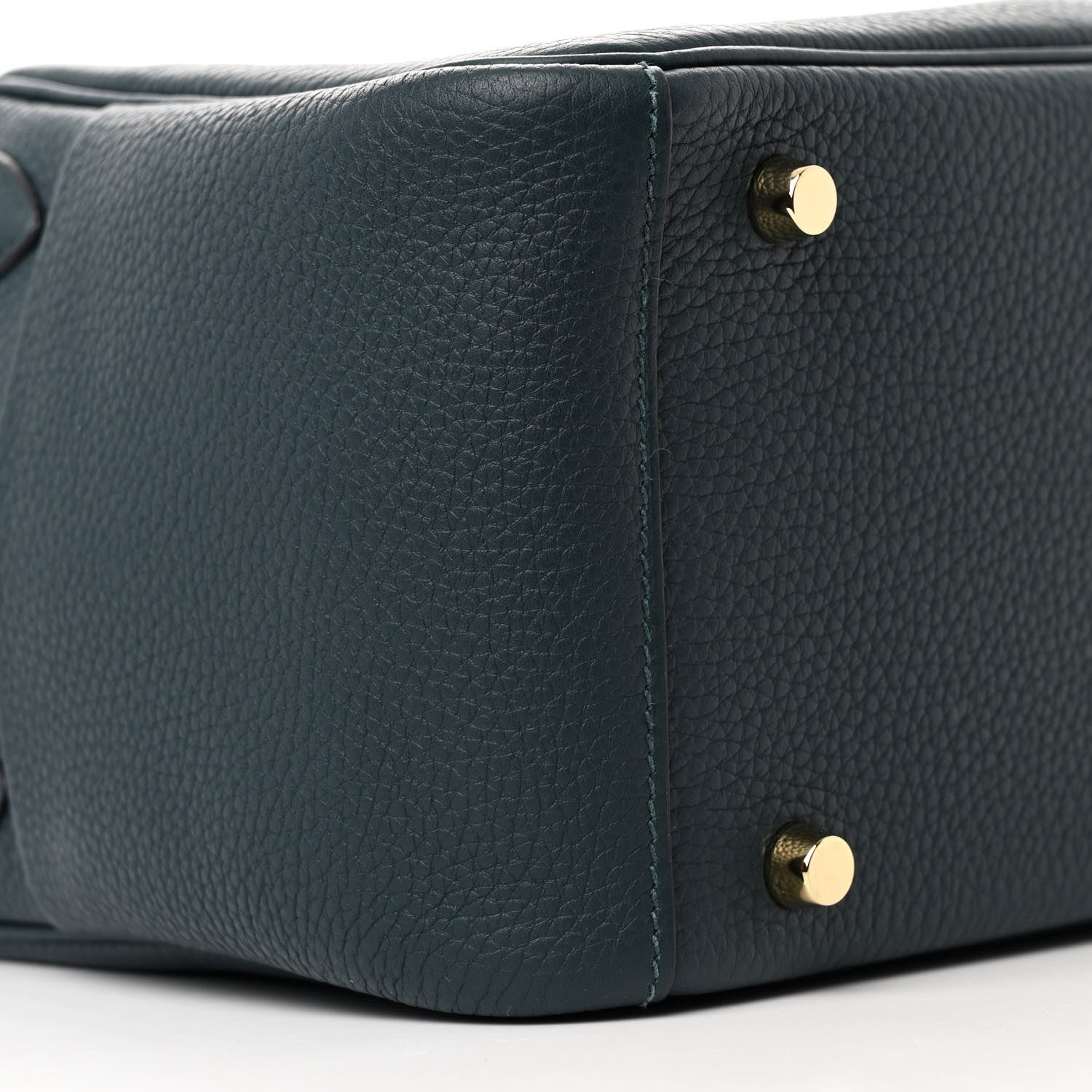 Hermes Taurillon Clemence Lindy 26 Vert Cypress 9 of 11
