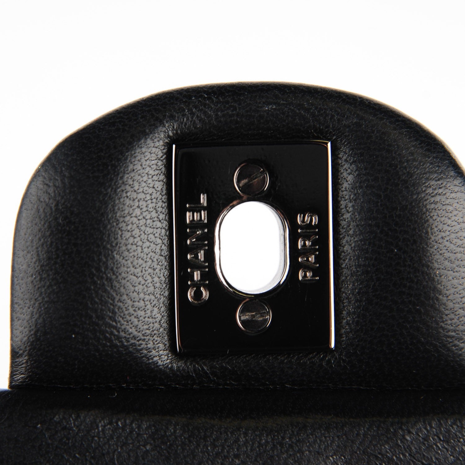 Chanel Lambskin Quilted Mini Rectangular Flap Black 6 of 9