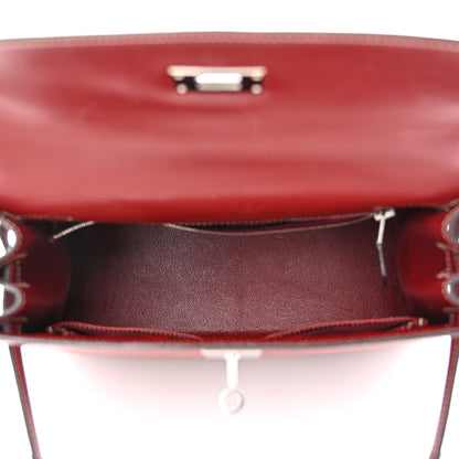 Hermes Chamonix Kelly Sellier 28 Rouge H 5 of 12