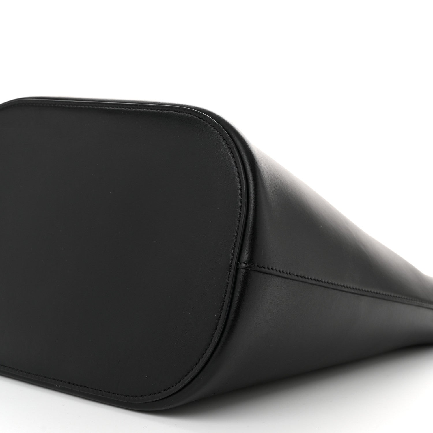 Celine Smooth Calfskin Triomphe Medium Louise Bag Black 10 of 10