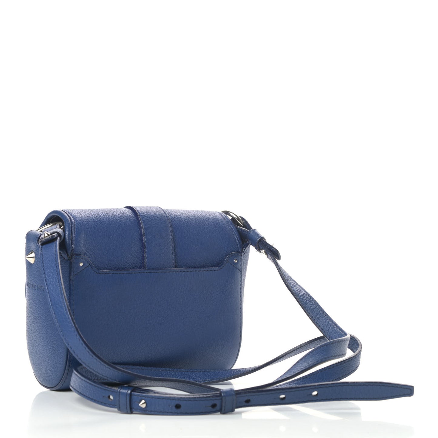 Sugar Goatskin Obsedia Shoulder Bag Navy
