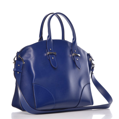 Alexander McQueen Smooth Calfskin Legend Satchel Ultramarine 4 of 14