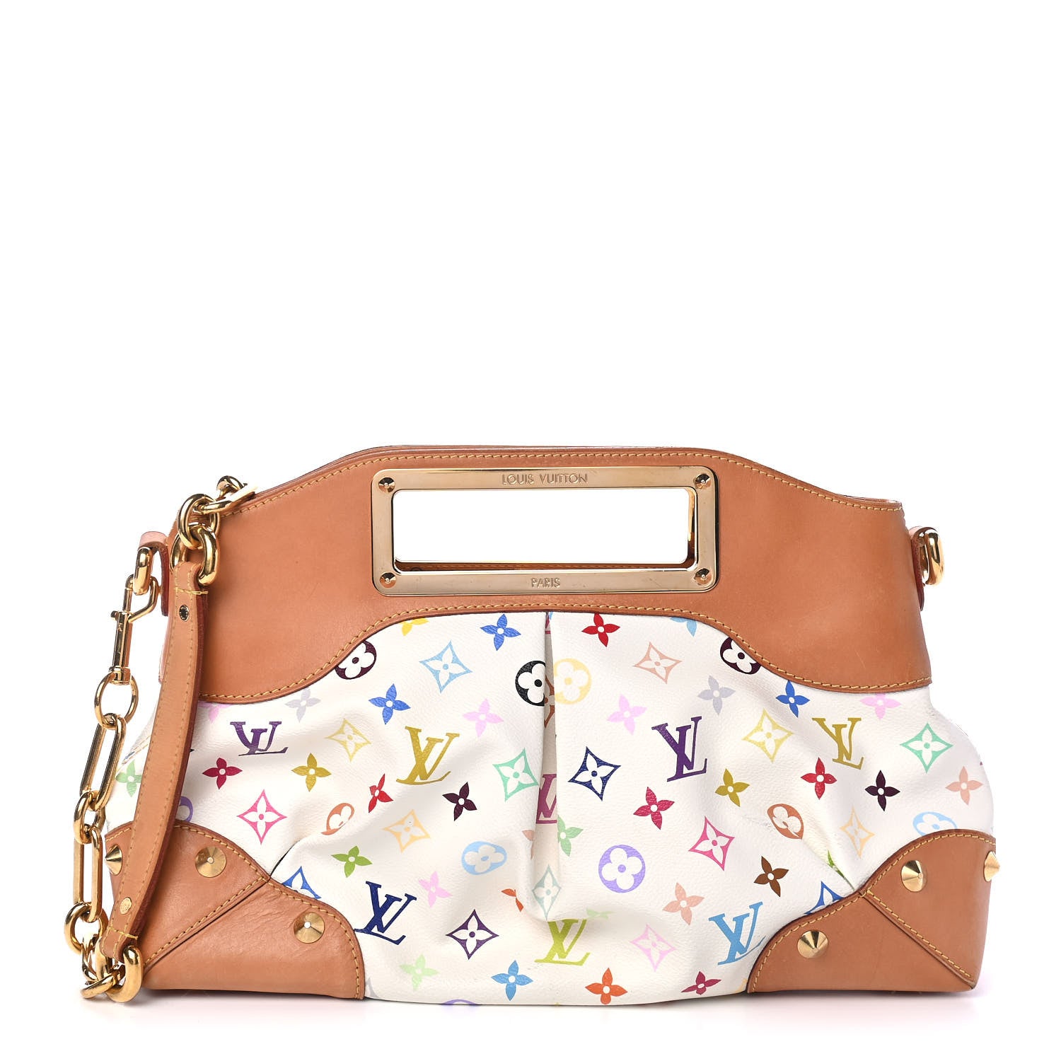 Louis Vuitton Monogram Multicolor Judy MM White 1 of 4