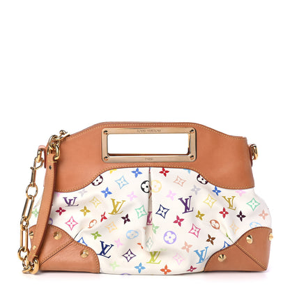 Louis Vuitton Monogram Multicolor Judy MM White 1 of 4