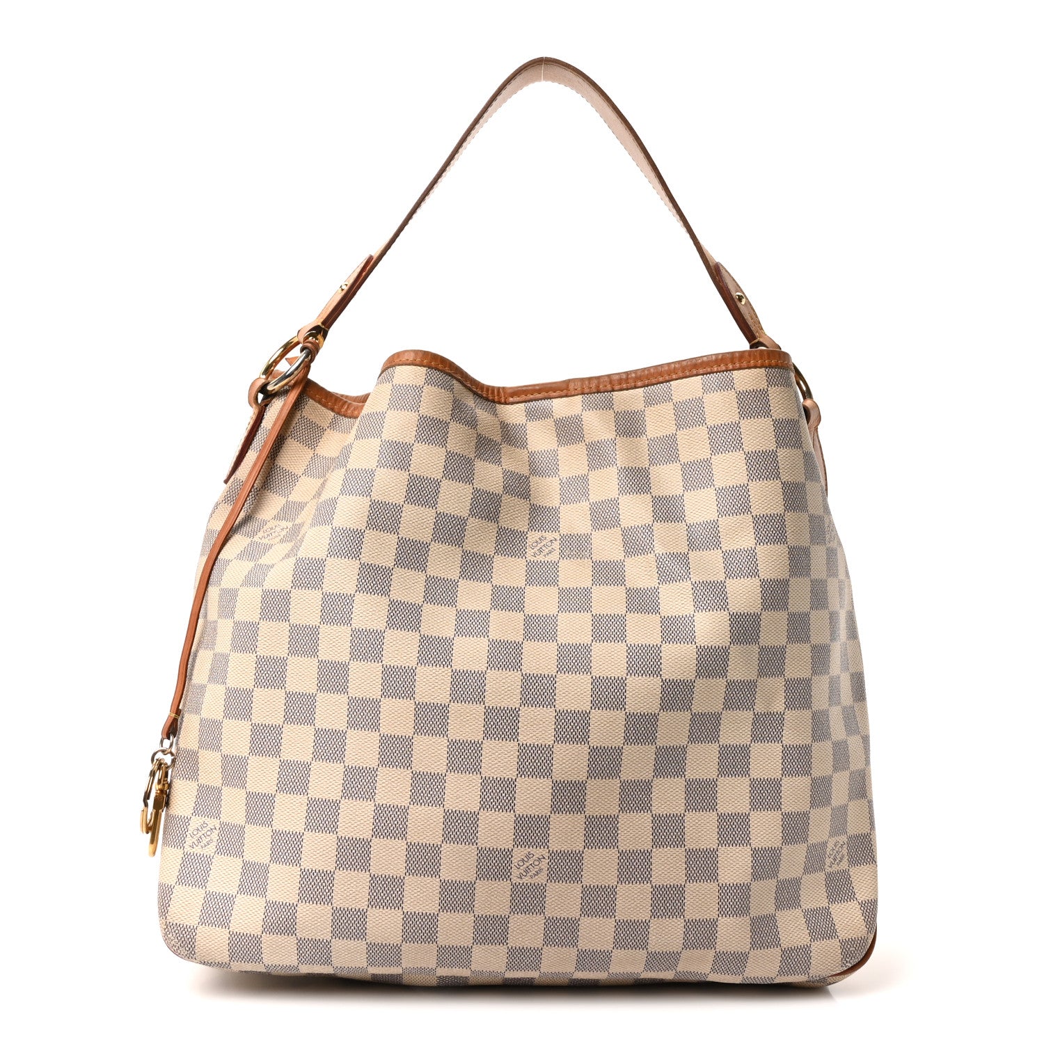 Louis Vuitton Damier Azur Delightful MM Pink 1 of 19