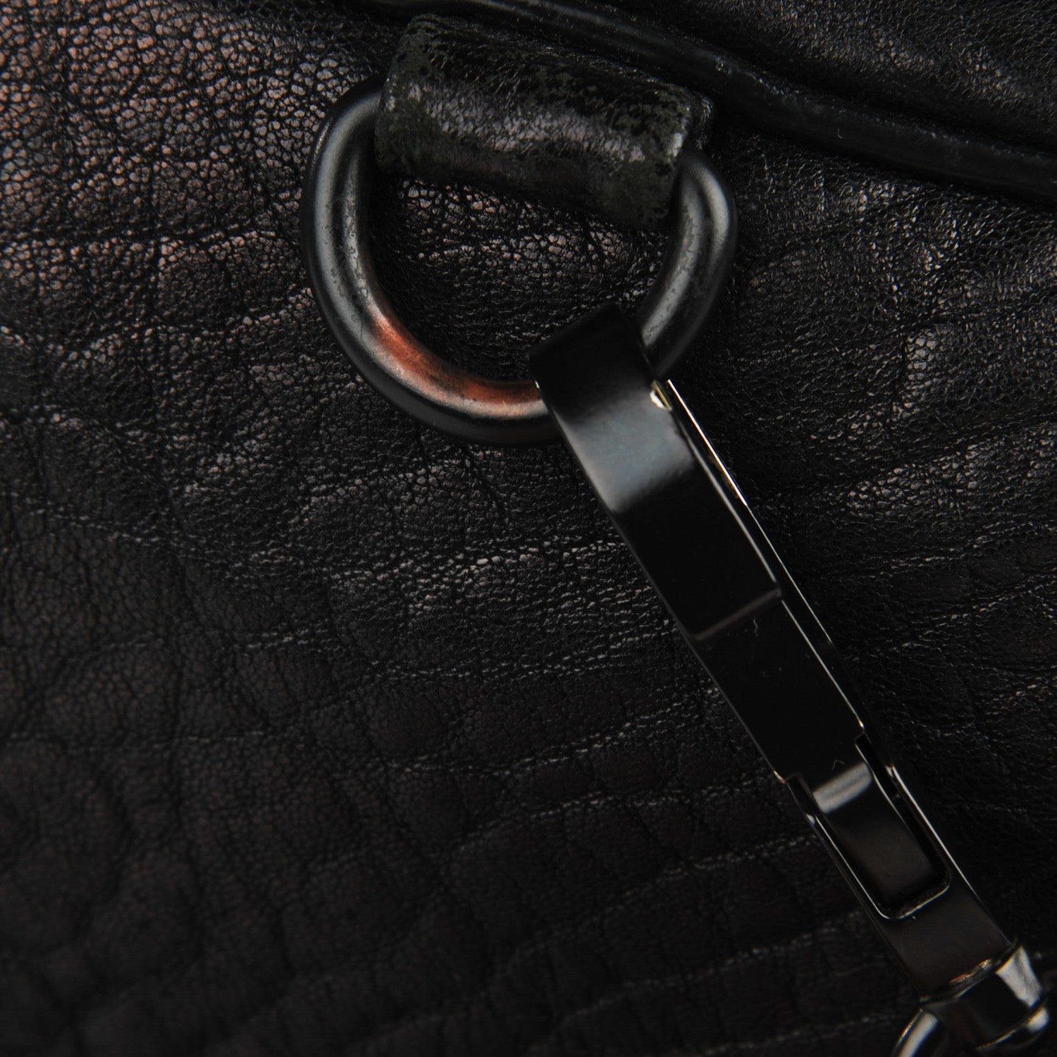 Alexander Wang Pebbled Lambskin Rockie Black Matte Black Hardware 8 of 12