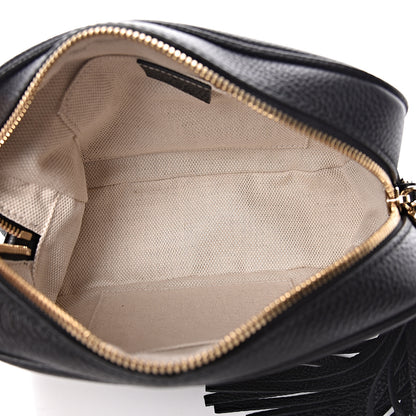 Gucci Pebbled Calfskin Small Soho Disco Bag Black 5 of 10
