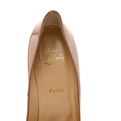 Christian Louboutin Patent New Very Prive 120 Pumps 41 Nude 7 of 8