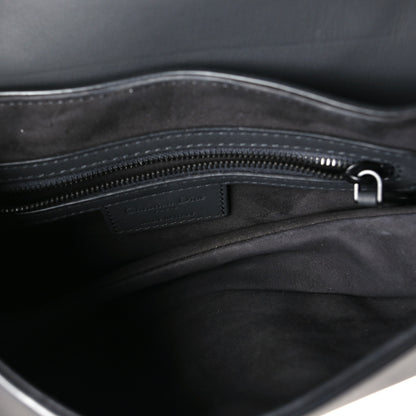 Christian Dior Ultra Matte Calfskin Saddle Bag Black 5 of 10