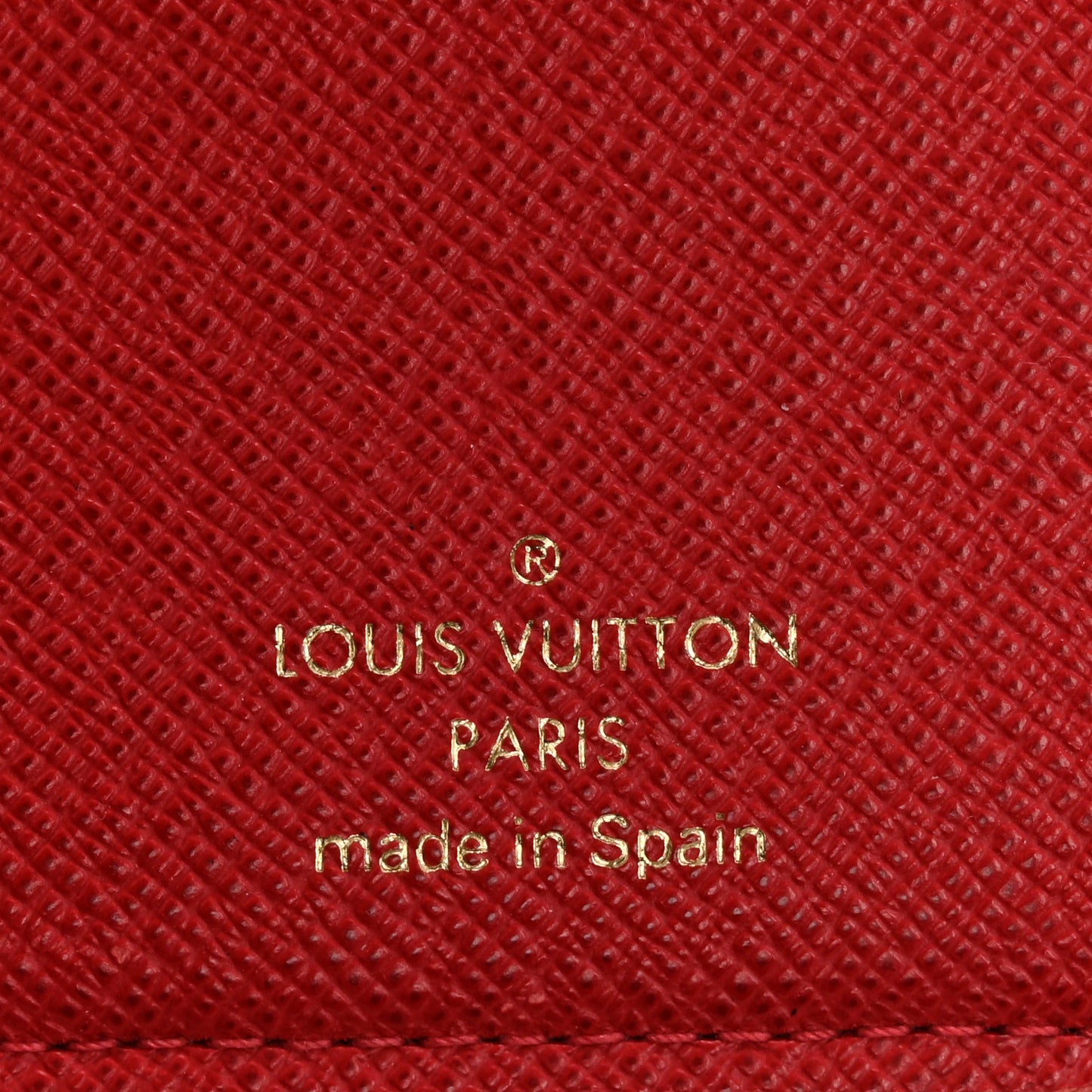 Monogram Insolite Wallet Red