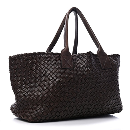 Bottega Veneta Nappa Intrecciato Medium Cabat Ebano 2 of 5
