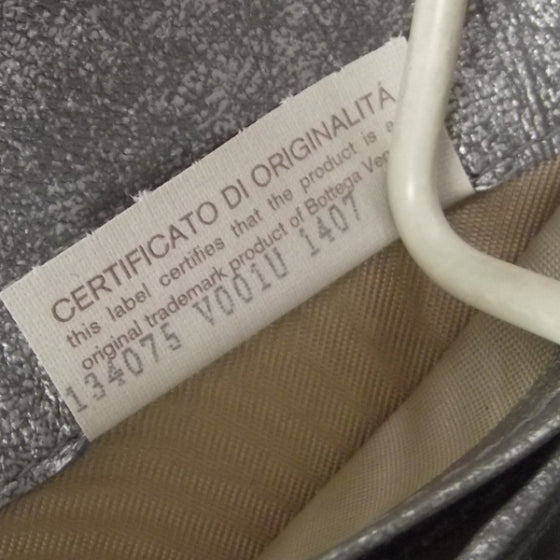 Bottega Veneta Nappa Intrecciato Continental Wallet Silver 9 of 9