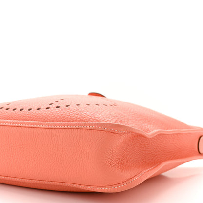 Hermes Taurillon Clemence Evelyne PM Crevette 10 of 11