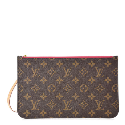 Louis Vuitton Monogram Neverfull MM GM Pochette Pivoine 1 of 8