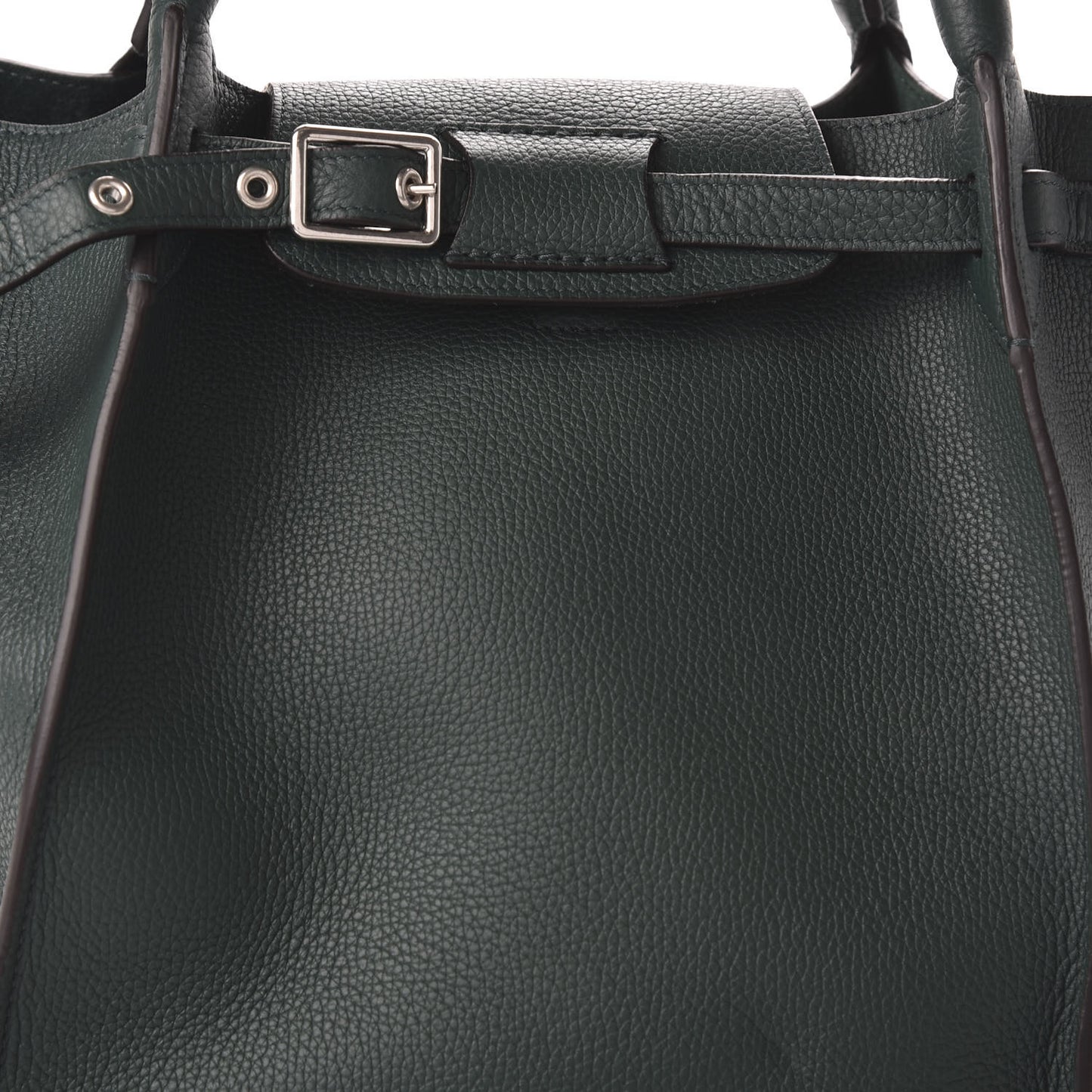 Supple Grained Calfskin Small Big Bag Amazone