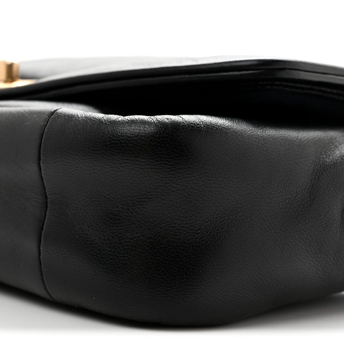 Lambskin Small Simply Flap Black