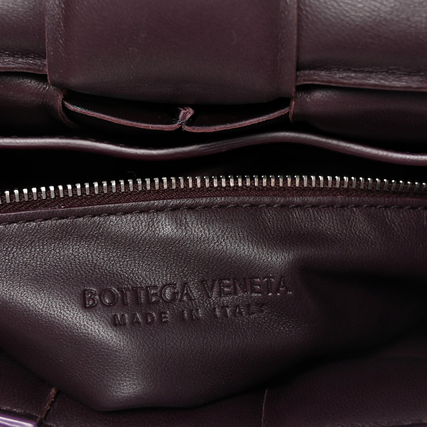 Bottega Veneta Glossy Nail Polish Nappa Maxi Intreccio Padded Cassette Crossbody Bag Holographic 6 of 9