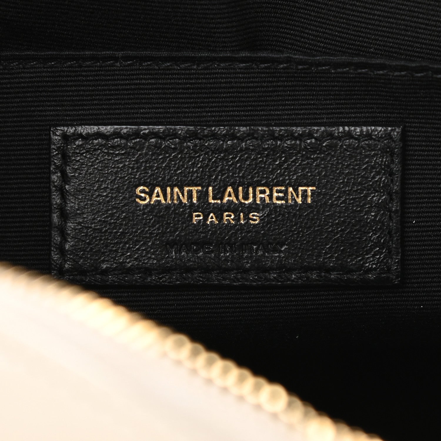 Saint Laurent Calfskin Matelasse Monogram Lou Camera Bag Crema Soft 6 of 10