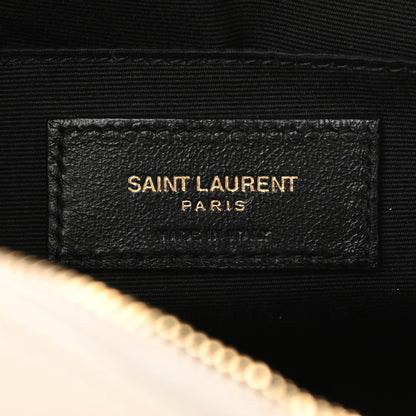 Saint Laurent Calfskin Matelasse Monogram Lou Camera Bag Crema Soft 6 of 10