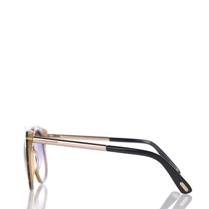 Tom Ford Janina Round Sunglasses TF435 Tortoise Black 3 of 7